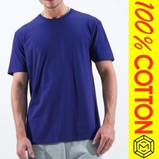 Mens T Shirt 100% Cotton Tee