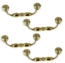 Pack polished brass drop - pack, of