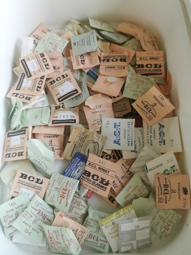Watch crystals large lot - large, lot,