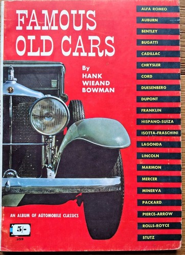 Famous old cars album - cars, of