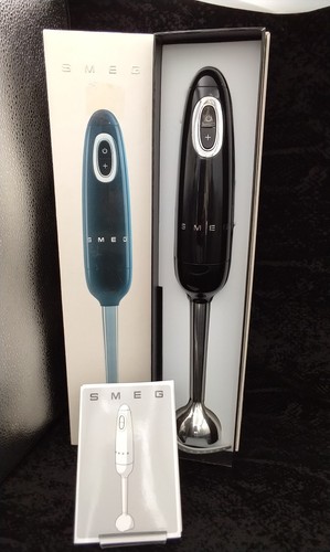 Smeg black hand blender new - smeg,
