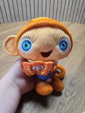 B17 Waybuloo Yojojo Holding butterfly Orange Monkey Plush Toy Fisher-Price