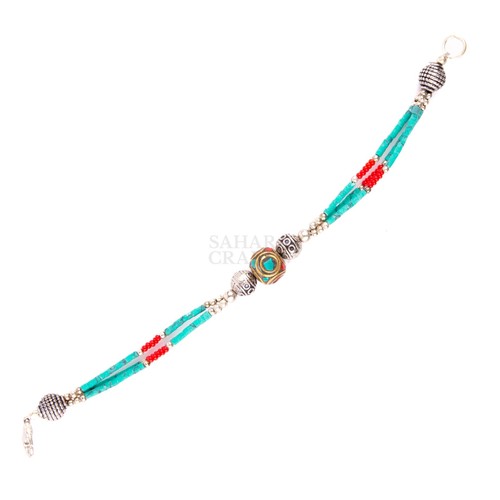 Tibetan bracelet turquoise - tibetan,