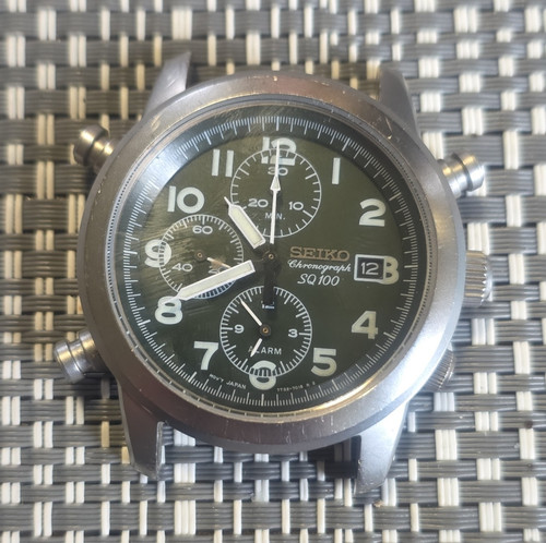 Seiko sq100 chronograph - seiko,
