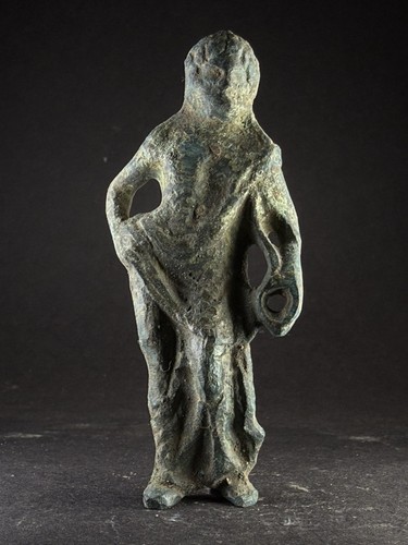 Ancient roman bronze mercury - roman,