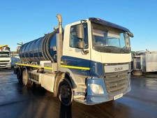 VACUUM TANKER 2015 DAF CF 330 Euro 6 6x2 Whale stainless steel 3300gln