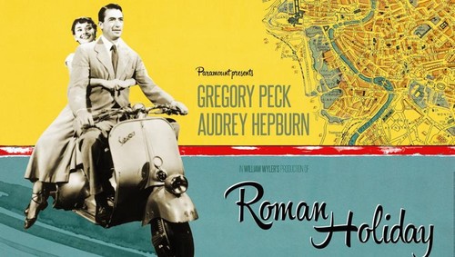 Roman holiday audrey - holiday, hepburn
