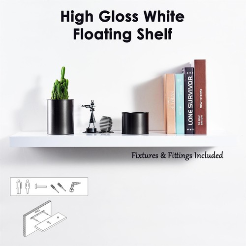 Modern high gloss - high, shelf