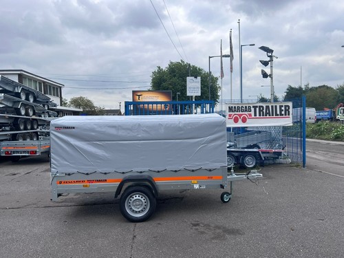 Box tilt trailer - box, camping