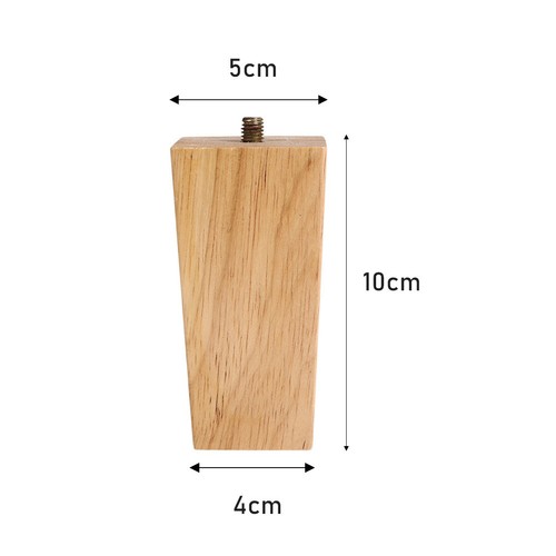Set solid oak wood - set, 4