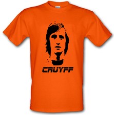 JOHAN CRUYFF Dutch Football Legend Retro Heavy Cotton t-shirt Small-XXL