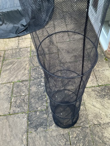 Black foldable fishing - , keepnet