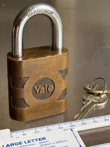 Vintage yale brass - yale,