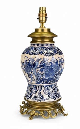 Table lamp delft blue - &, white