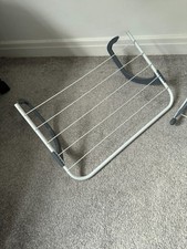 Rainberg 5 Bar Radiator Clothes Airer Rack, Foldable/Adjustable