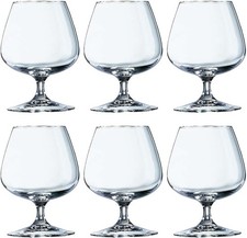 Arcoroc brandy cognac glasses - brandy,