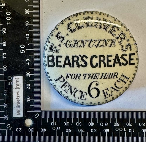 1870 bears grease - bears, pot
