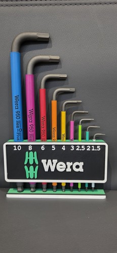 Wera allen key holder wall - key,