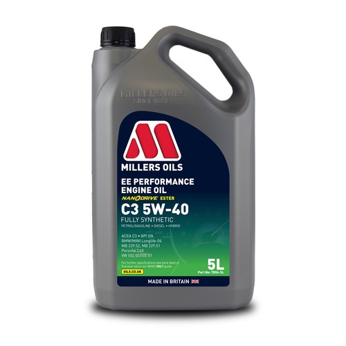 Millers oils performance c3 - oils, ee
