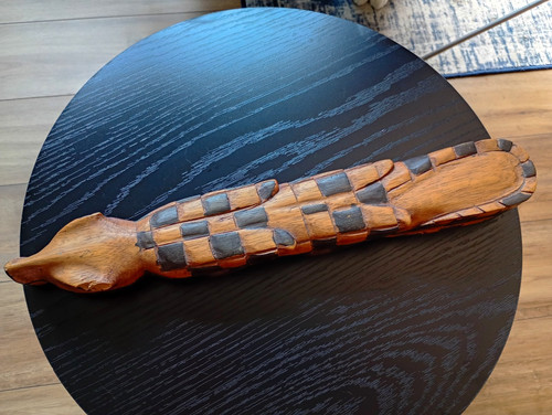 Hand carved african mancala - carved,