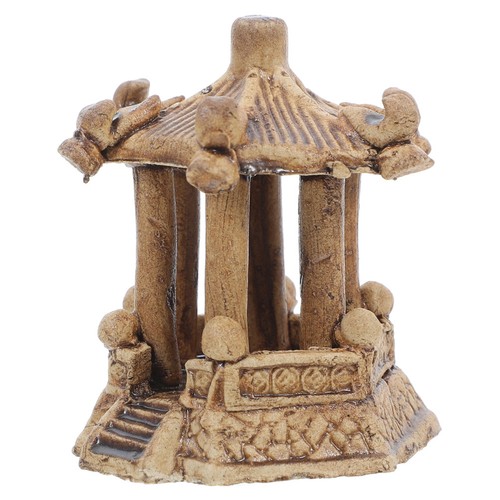 Asian pagoda decor aquarium - asian,