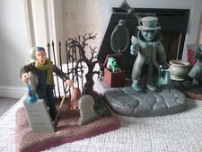 vintage disney USA haunted mansion ghost displays x4