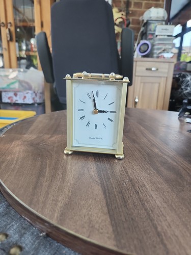 Vintage classic brass quartz - brass,