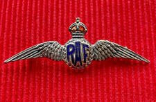 Vintage RAF Sweetheart Brooch Sterling Silver (Ref:A9)