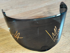 CARLOS SAINZ & JAMES VOWLES  HAND SIGNED FULL SIZE HELMET VISOR FORMULA 1 - F1