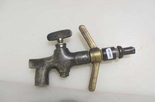 Vintage solid brass barrel - solid,