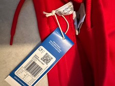 Adidas Originals Essentials Fleece Pants Mens Size M Slim Fit Red NEW IB2015