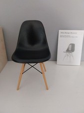 Vitra Miniature Eames DSW Chair Black 1:6 Scale – US DUTY INCL – Used
