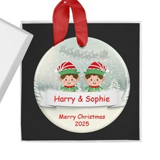 Personalised couple christmas - couple,