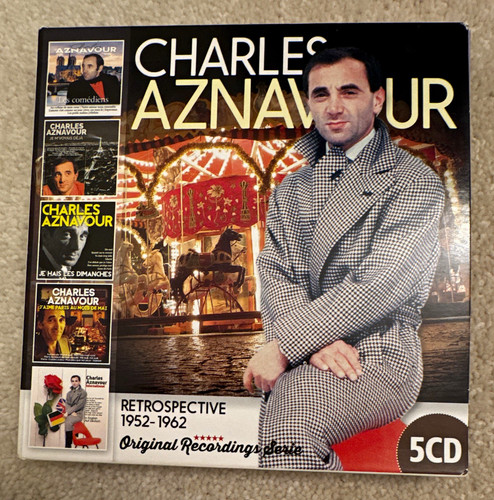 Charles aznavour retrospective - aznavour,