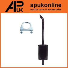 Exhaust Pipe Silencer & Clamp