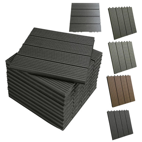 Wpc decking tiles garden - 1,
