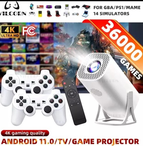 Projector retro game - retro, console
