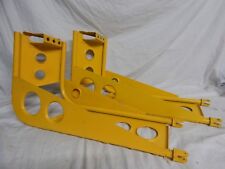 Pair of Aircraft Jigs, Yellow, Aluminium, Aircraft Art, Upcycle [GR3E-19]