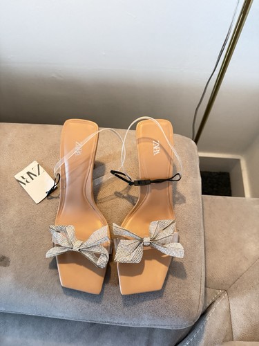 Zara women slip sandals - zara,