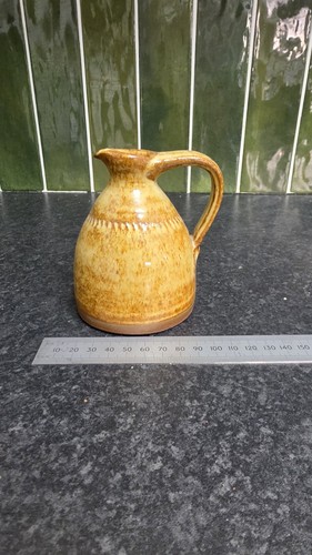 Small pottery stoneware jug - jug,