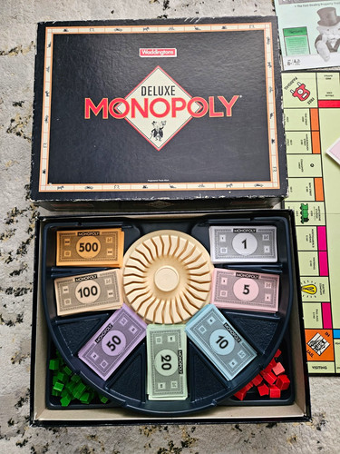 Waddingtons deluxe monopoly - waddingtons,