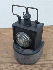 LMS Railway Metal Lamp Complete with Glass Flute