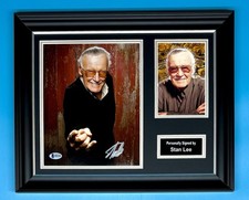 Stan Lee Signed Photo Framed &