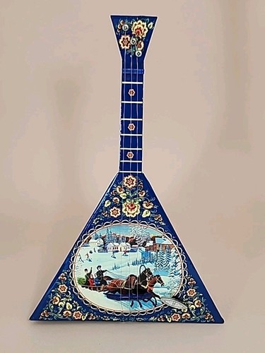 Vintage russian balalaika - vintage,