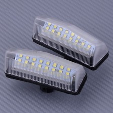2pcs LED Number License Plate