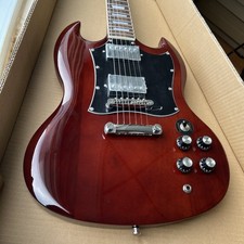 Brown SG Style Electric Guitar