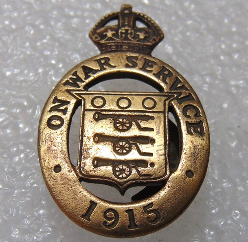 War service 1915 - war, numbered