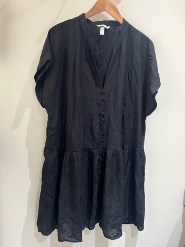 Dress size 14 16 black - h&m, m