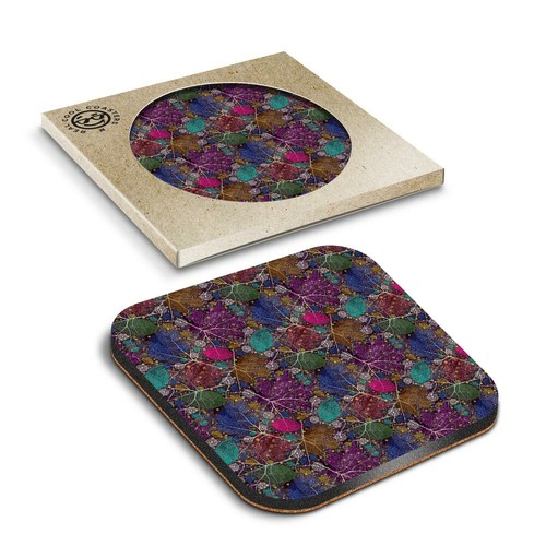 Boxed square coasters - 1,
