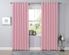 Plain Blackout Curtain Pair